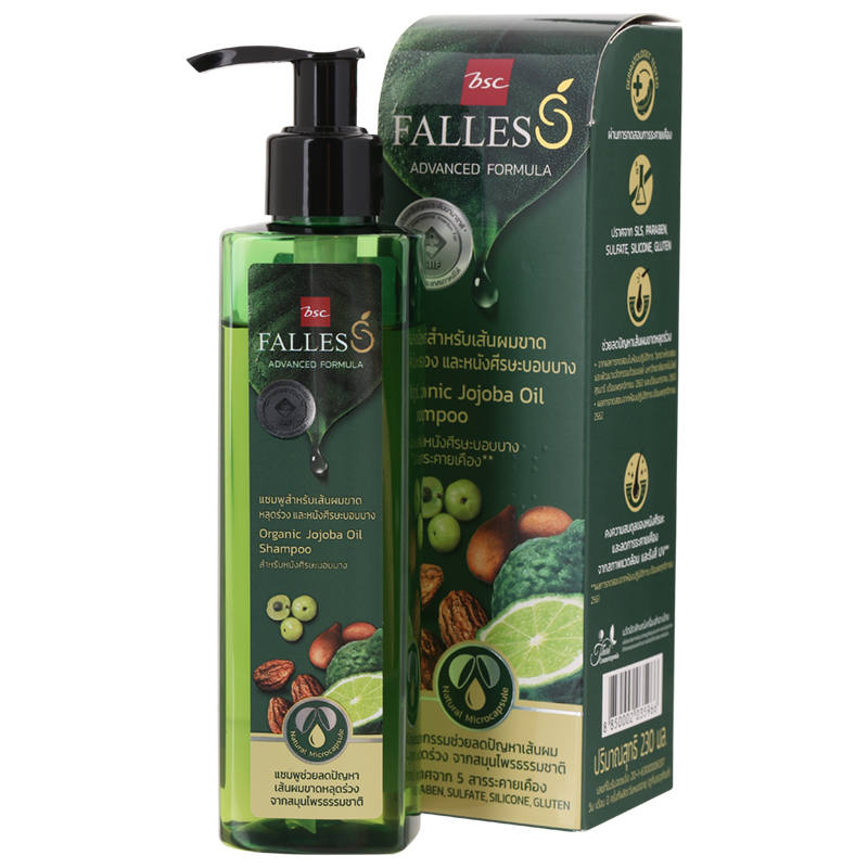 Falless Organic Jojoba Oil Shampoo - 230ml