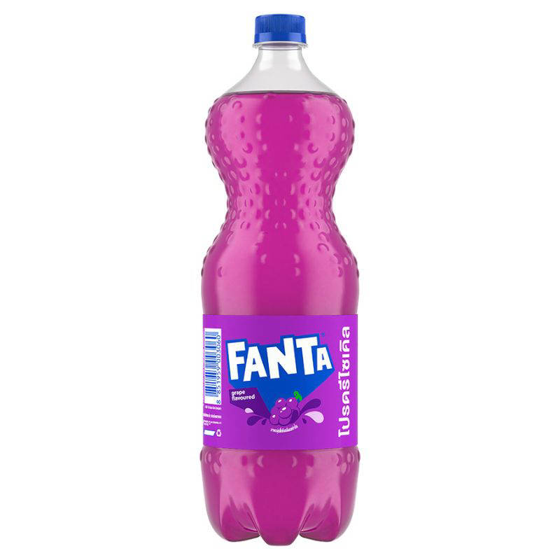 Fanta Grape Pop Flavored Soft Drink 1.5L