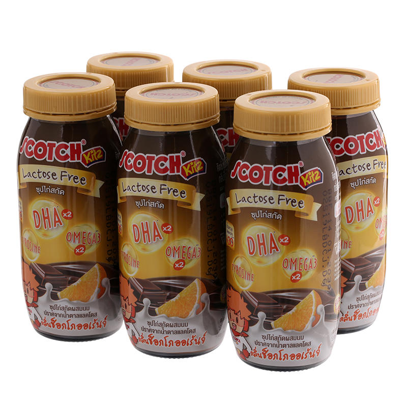 Scotch Kitz Essence of Chicken with Milk Choco Orange Flavored - 140ml, Pack of 6