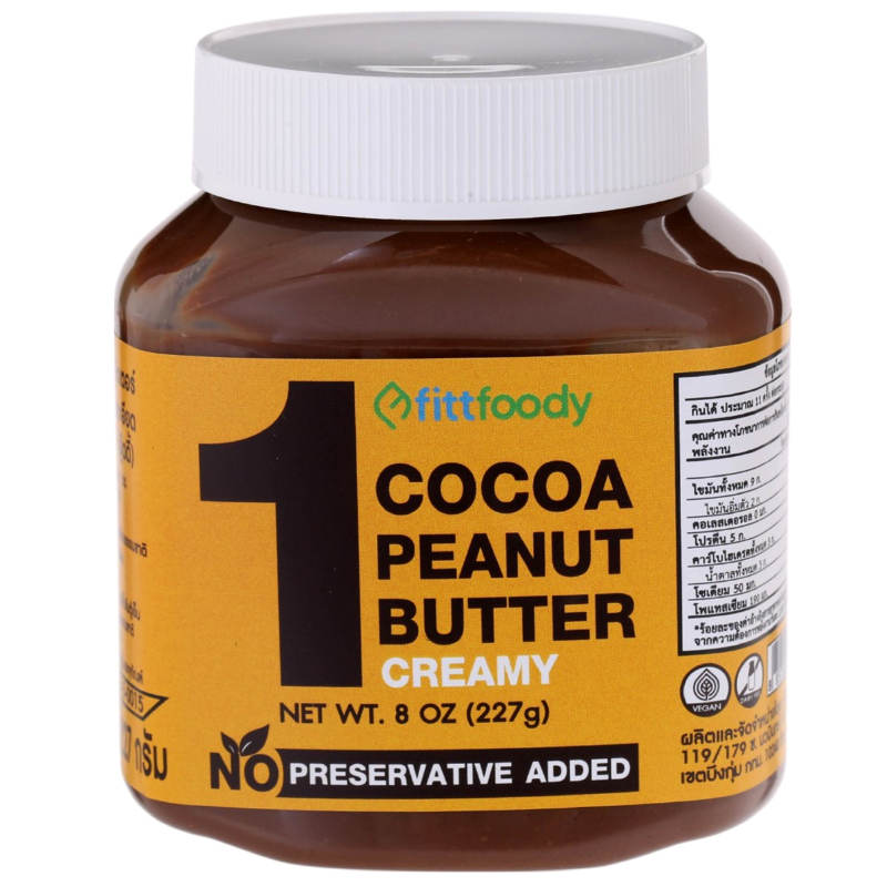 Fitt Foody Cocoa Peanut Butter - 227g