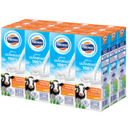 Foremost UHT Milk Plain 225ml Pack of 12