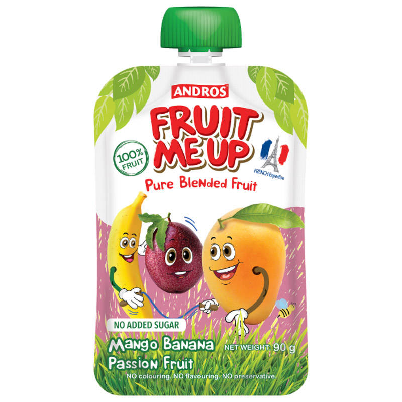 Fruit Me Up Banana Mango Passion Fruit Blended 90g