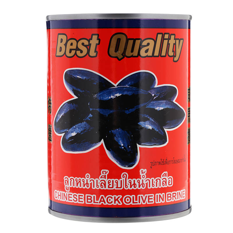 Golden Horse Chinese Black Olives in Brine, 565g