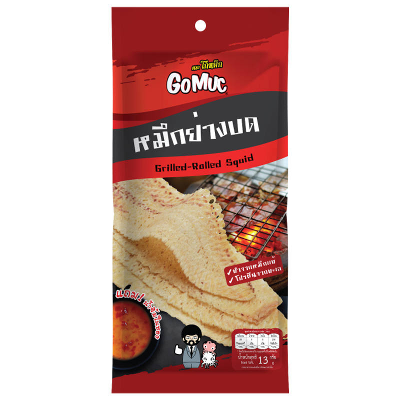 Gomuc Grilled Rolled Squid - 13g