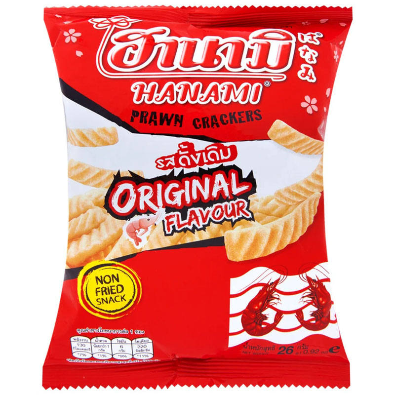 Hanami Prawn Crackers Original 26g