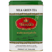 Cha Tra Mue Thai Green Tea Milk Mixes, 25g Tin, Pack of 50