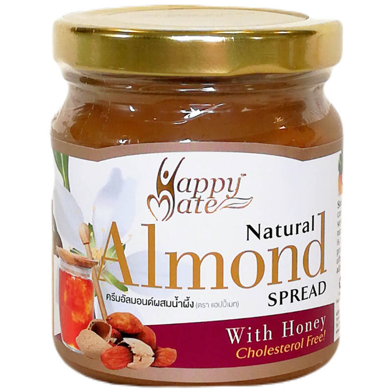 HappyMate Honey Almond Butter 200g
