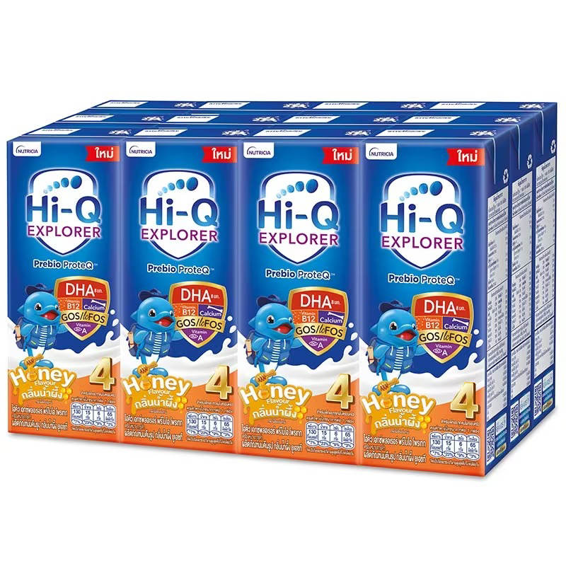 Hi-Q 4 Explorer UHT Honey 180ml Pack of 12