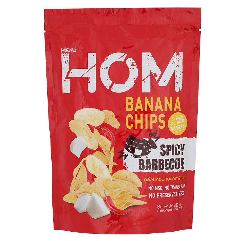 Hom Japanese BBQ Banana Chips - 40g