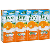 Ivy UHT Orange Drinking Yogurt - 180ml Pack of 4