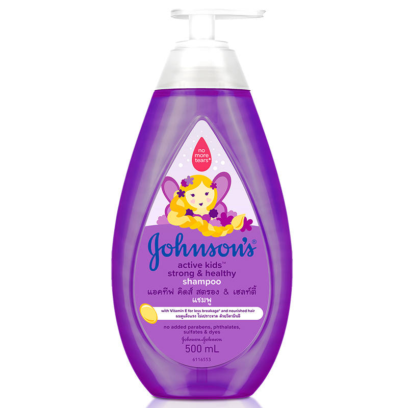 Johnson Active Kids Strong & Healthy Shampoo - 500ml