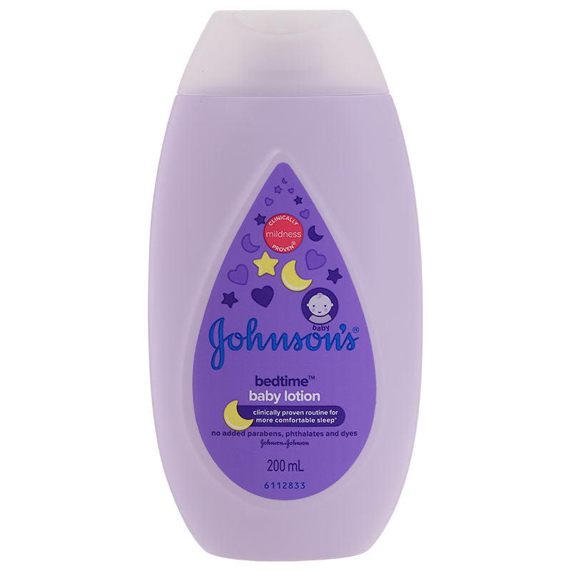 Johnson's Bedtime Facial Lotion 200ml - Gentle Nourishment for Infants