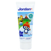 Jordan Step 1 Milk Teeth Toothpaste - Mild Strawberry Flavor for Ages 1 to 5 - 75g