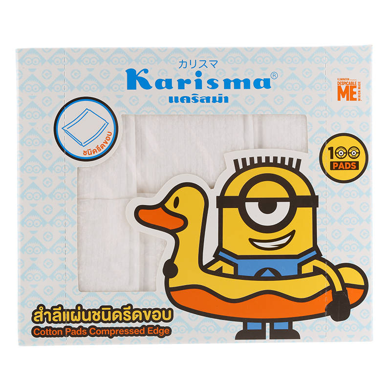 Karisma Compressed Cotton Pads - 100 Sheets