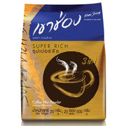 Khao Shong Super Rich Instant Coffee Mix - 15g Pack of 25 Sachets