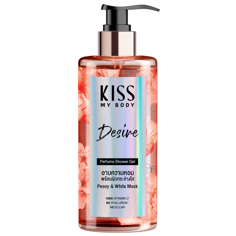 Kiss My Body Perfume Shower Gel Desire 380ml