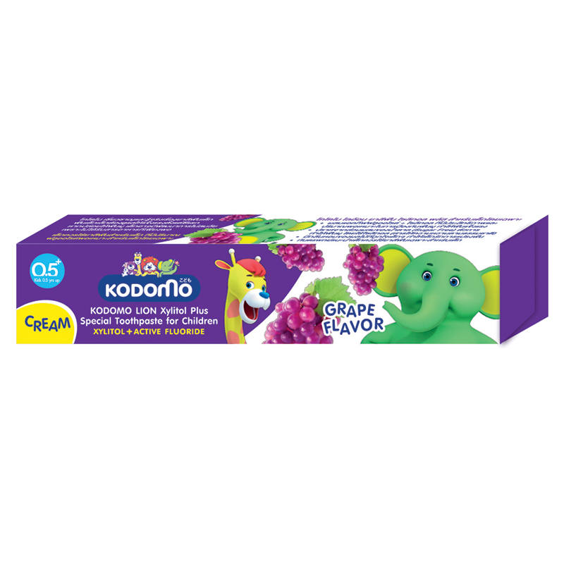 Kodomo Grape Toothpaste for Kids - 40g
