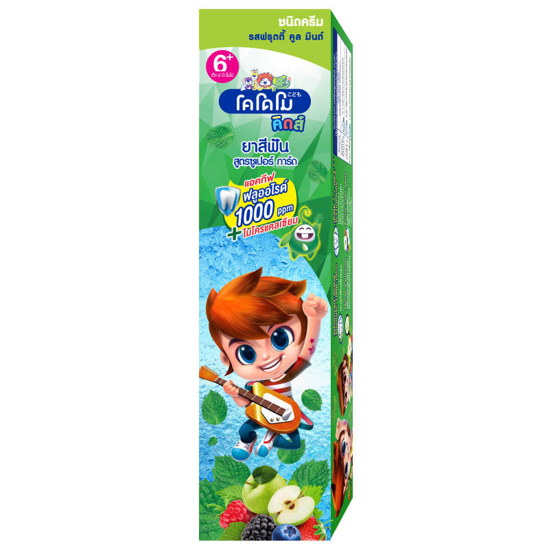 Kodomo Kids Super Guard Fruity Cool Mint Toothpaste 65g