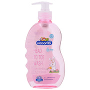 Kodomo Pink Hanabaki Head to Toe Wash - 400ml