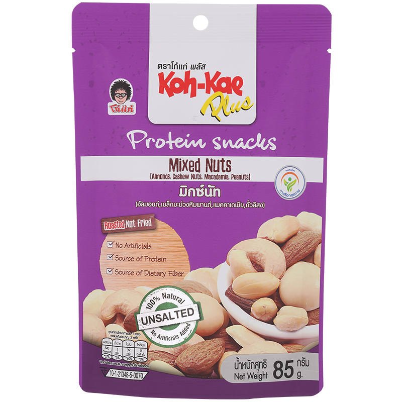 Koh Kae Plus Protein Snacks Mixed Nuts 85g