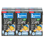 Lactasoy UHT Soy Milk with Black Sesame - 125ml Pack of 6