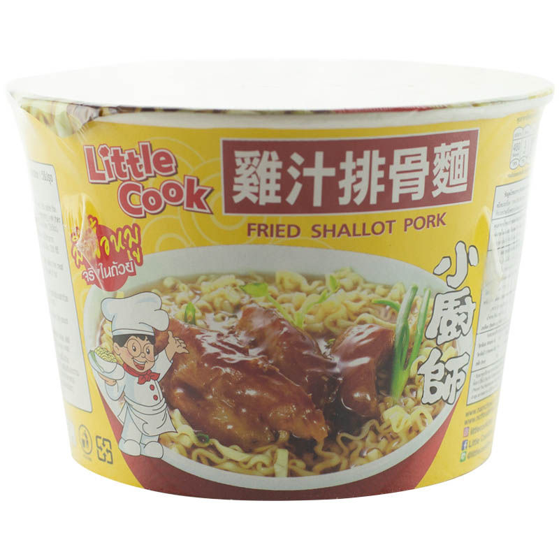 Little Cook Instant Noodles Fried Shallot Pork 150g
