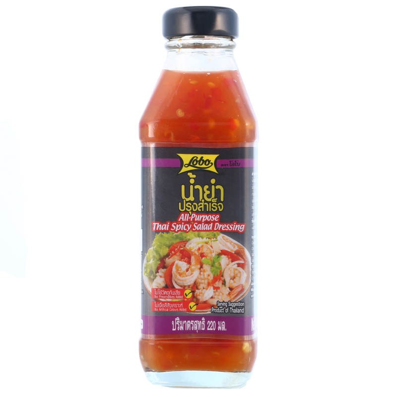 Lobo All-Purpose Thai Spicy Salad Dressing - 220ml