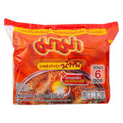 MAMA Shrimp Creamy Tom Yom Instant Noodles, 55g Pack of 6