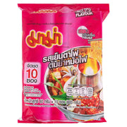 Mama Instant Noodles Yentafo Tom Yum Hot Pot Flavor, 60g - Pack of 10