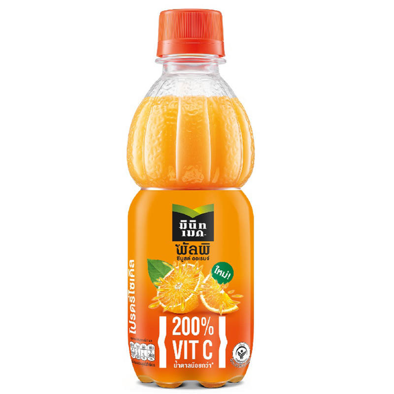 Minute Maid Pulpy C Boost Orange Juice - 290ml