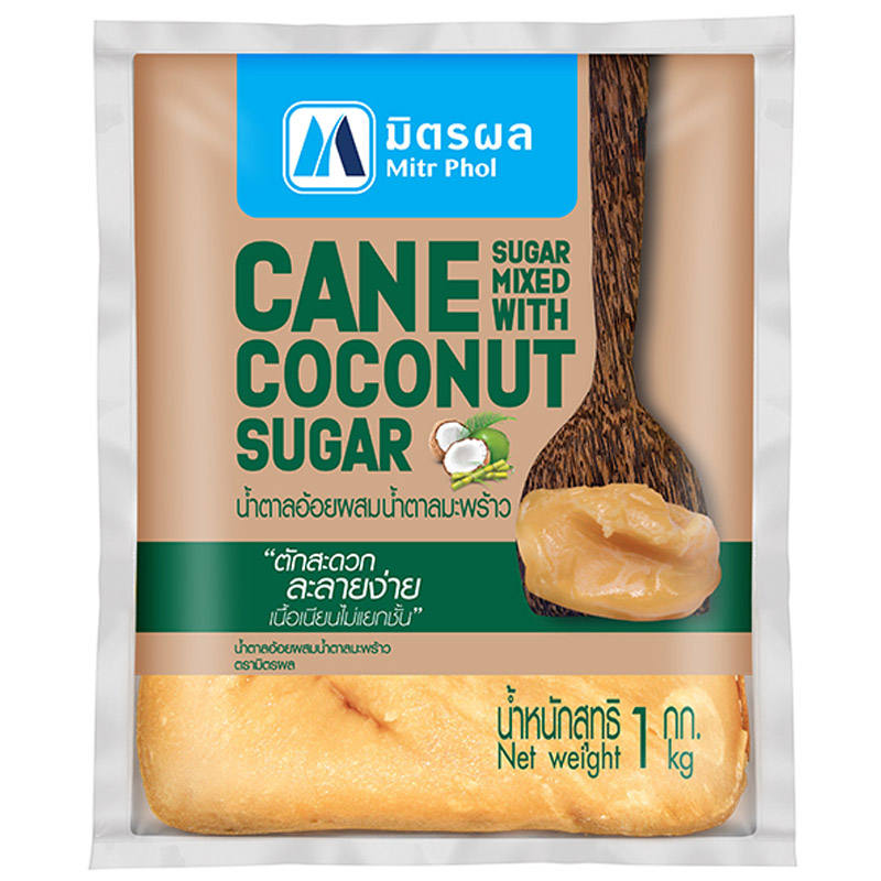 Mitrphol Cane Sugar Mixed with Coconut Sugar - 1kg
