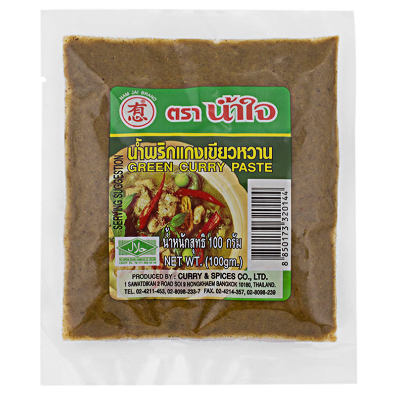 Namjai Green Curry Paste 100g