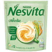 Nesvita Original Instant Cereal Drink with Fiber, 25g Pack of 12 Sachets