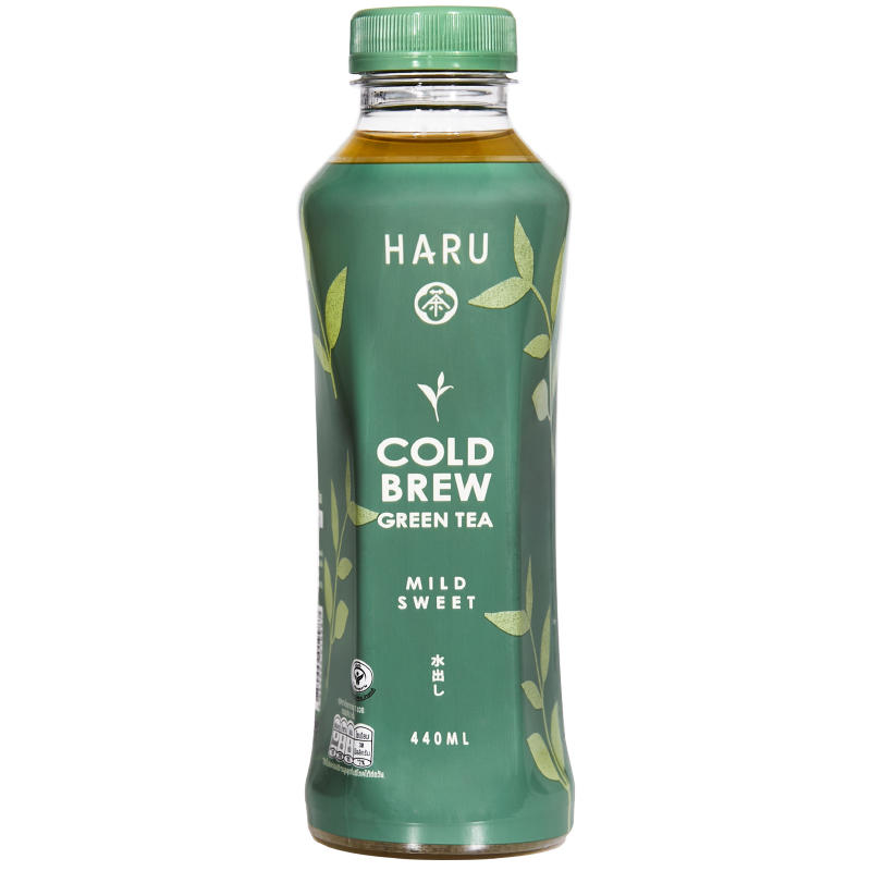 Harucha Cold Brew Mildly Sweet Green Tea 440ml