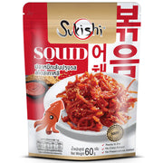 Sukishi Seasoned Squid Strips - 60g Pack