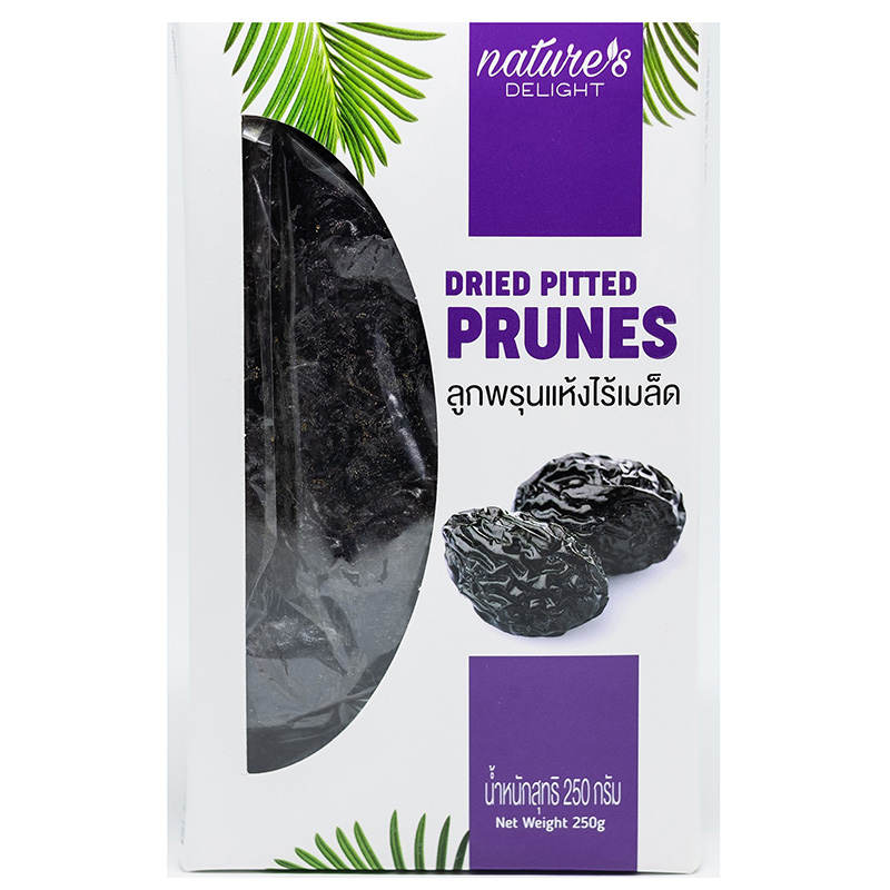 U&V Dried Pitted Prunes, 250g