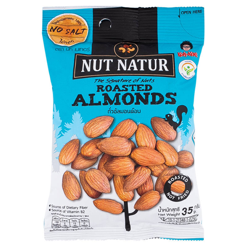Nut Natur Roasted Almonds - 30g