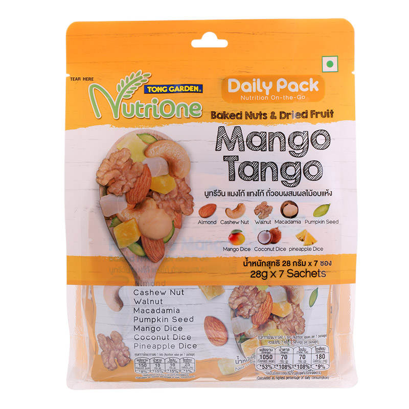 Nutrione Mango Tango Baked Nuts and Dried Fruit 196g