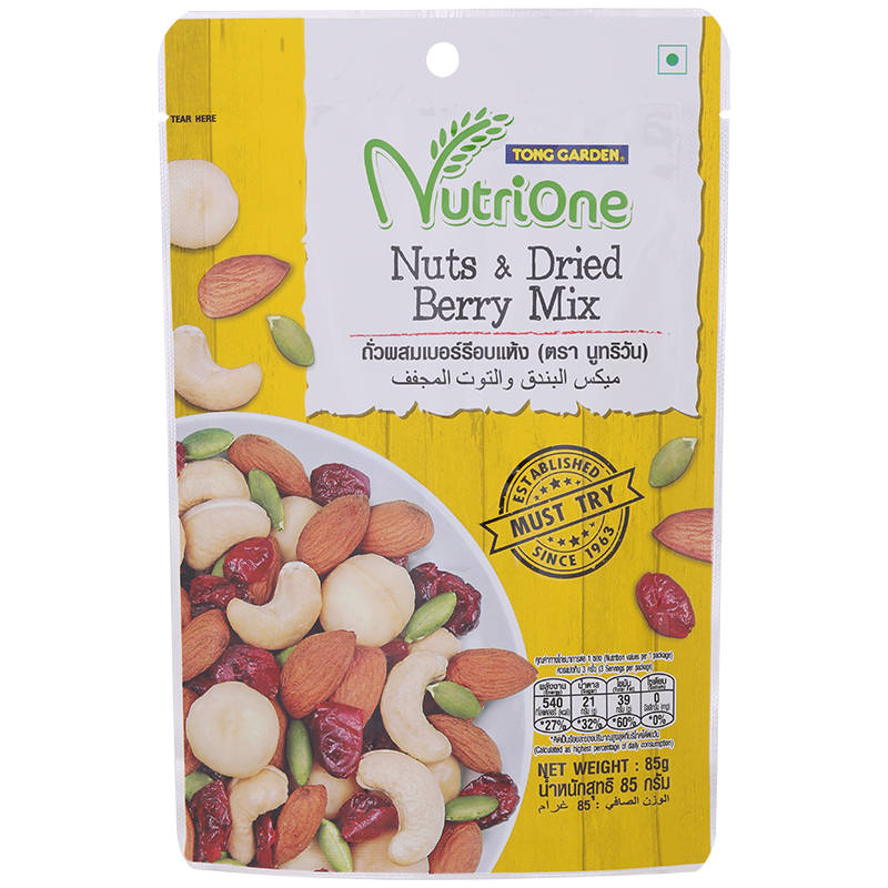 Nutrione Nuts and Dried Berry Mix - 85g