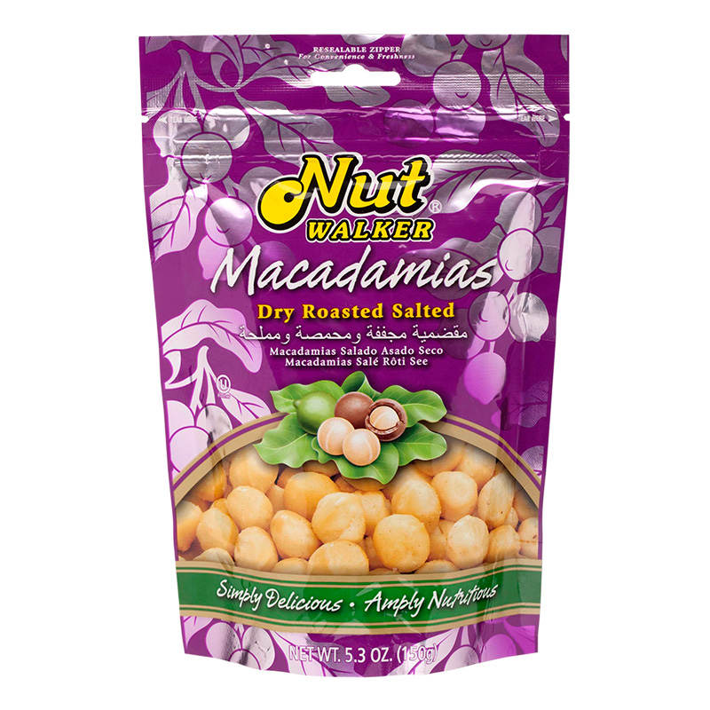 Nut Walker Dry Roasted Macadamias - 140g