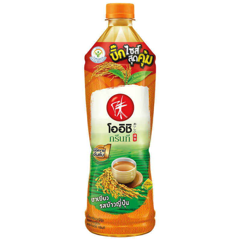 Oishi Genmai Green Tea - 800ml