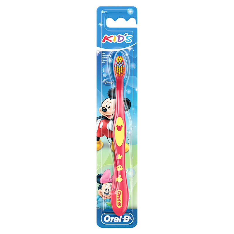 Oral-B Kids Mickey Mouse Toothbrush for Ages 2 to 7