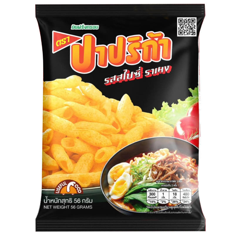 Paprika Potato Snack, Spicy Ramen Flavor - 56g