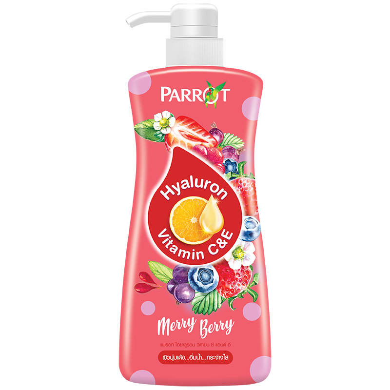 Parrot Bath Serum with Vitamin Berry and Collagen - 450ml