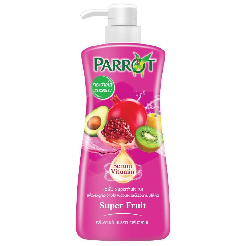 Parrot Bath Serum Vitamin Super Fruit 450ml