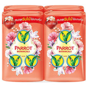 Parrot Botanic Bar Soap – Lily Peach, 105g Pack of 4