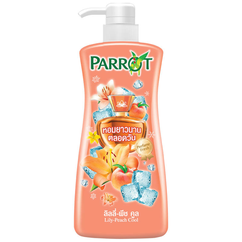 Parrot Lily Peach Shower Cream - 450ml