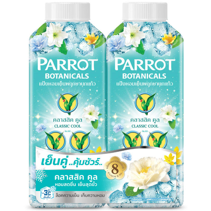 Parrot Botanicals Classic Cooling Powder - 260g Pack of 2