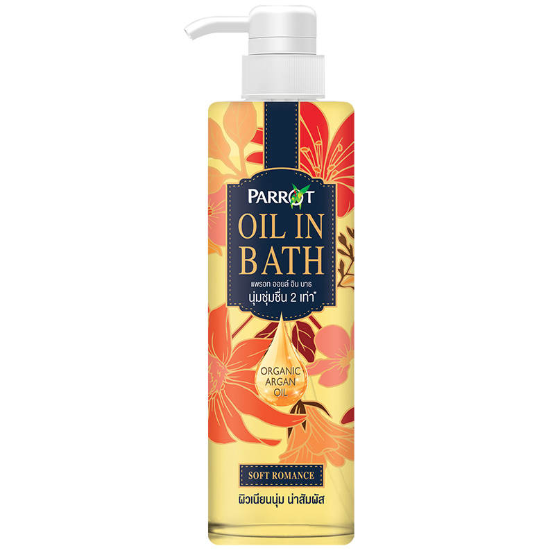 Parrot Oil in Soft Romance Bath - 400ml