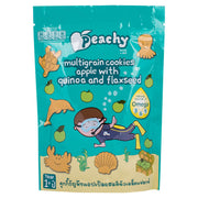 Peachy Multigrain Cookies with Apple, Quinoa, and Flaxseed - 50g